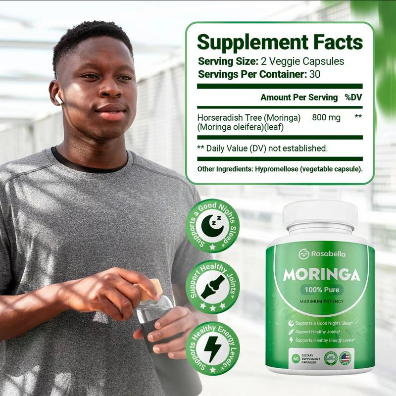 Moringa en Capsulas 100% Pura