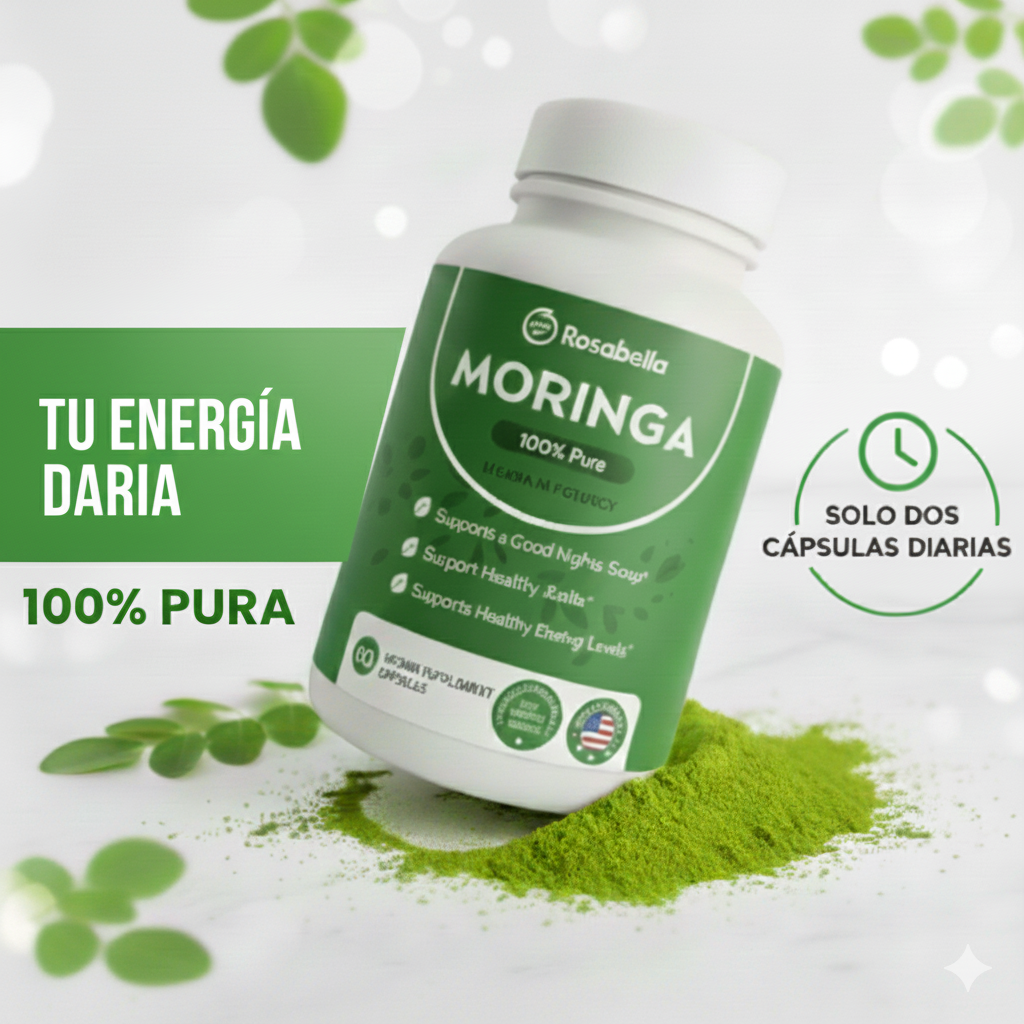 Moringa en Capsulas 100% Pura
