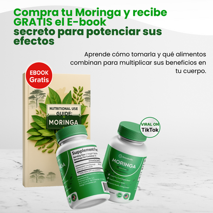 Moringa en Capsulas 100% Pura